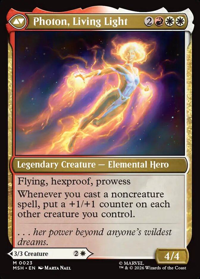 Monica Rambeau / Photon, Living Light - Magic: The Gathering - MoxLand
