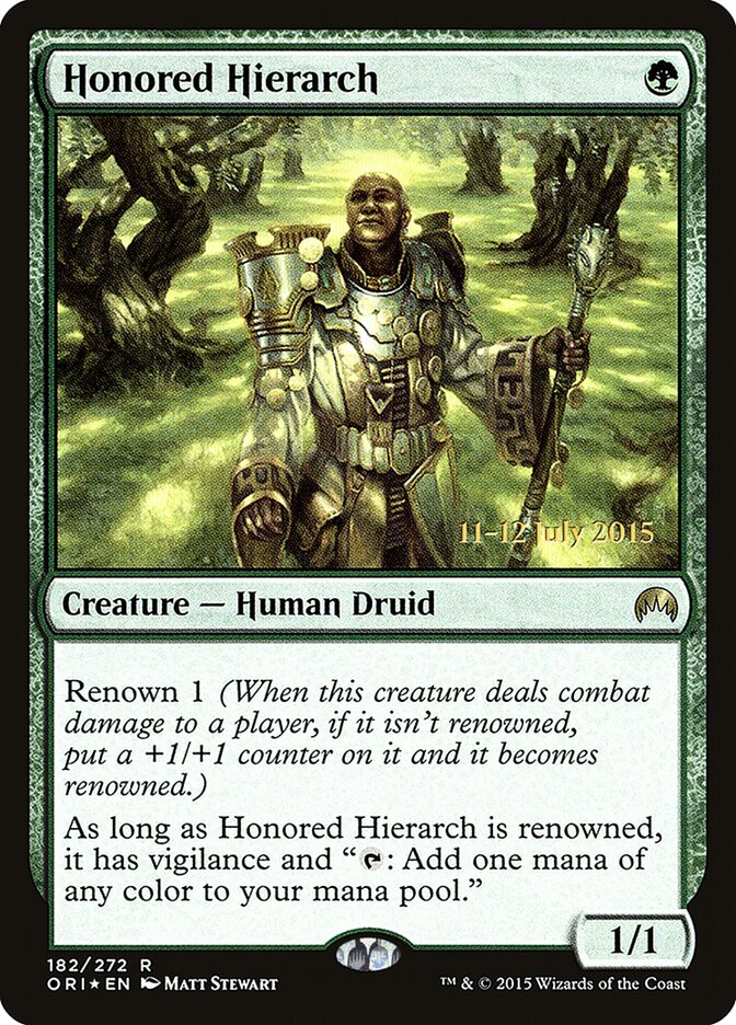 Hierarca Honrado / Honored Hierarch - Magic: The Gathering - MoxLand