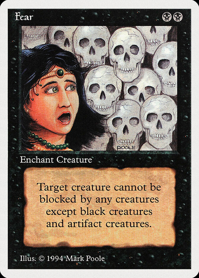 Amedrontar / Fear - Magic: The Gathering - MoxLand