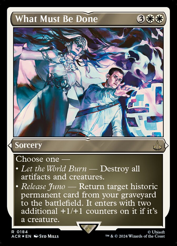 What Must Be Done - Magic: The Gathering - MoxLand