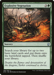Vegetação Explosiva / Explosive Vegetation - Magic: The Gathering - MoxLand