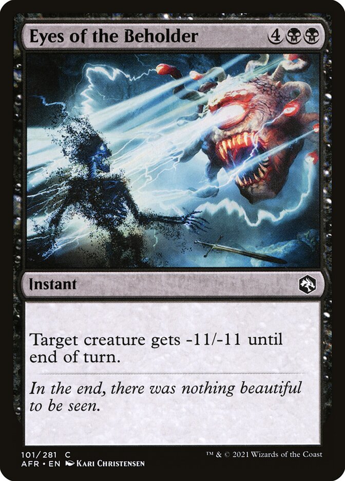 Olhos do Observador / Eyes of the Beholder - Magic: The Gathering - MoxLand