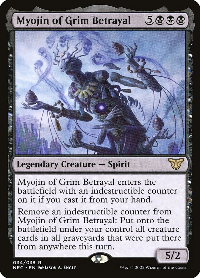 Myojin da Traição Sinistra / Myojin of Grim Betrayal - Magic: The Gathering - MoxLand