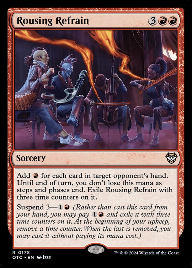 Refrão Estimulante / Rousing Refrain - Magic: The Gathering - MoxLand
