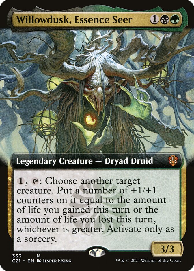 Salgueirumbra, Vidente da Essência / Willowdusk, Essence Seer - Magic: The Gathering - MoxLand