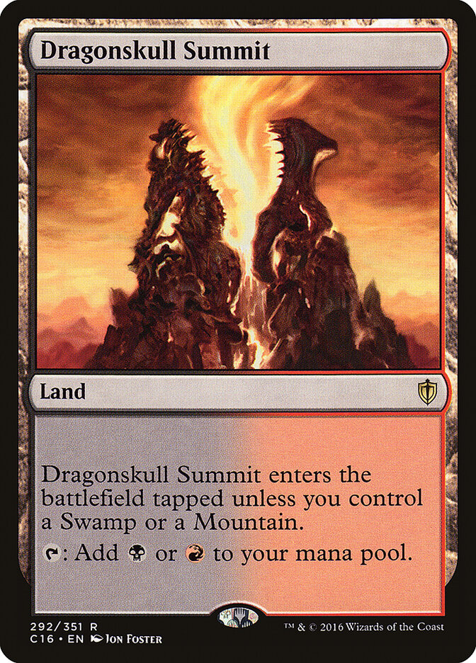 Pico da Caveira de Dragão / Dragonskull Summit - Magic: The Gathering - MoxLand