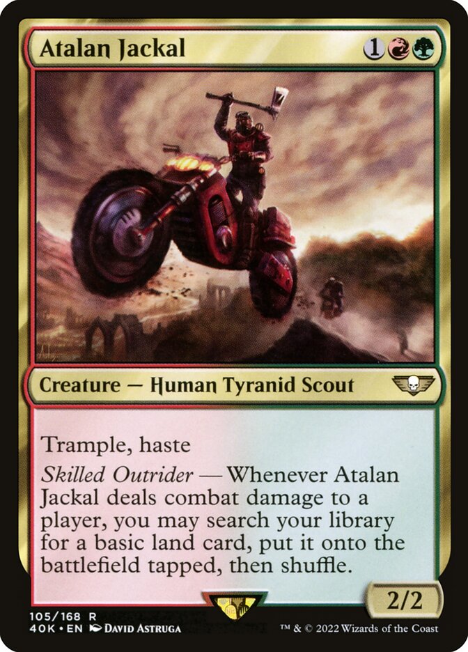 Chacal de Atalan / Atalan Jackal - Magic: The Gathering - MoxLand