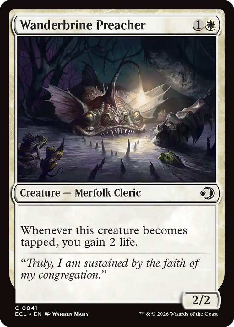 Pregador de Salmorerrante / Wanderbrine Preacher - Magic: The Gathering - MoxLand