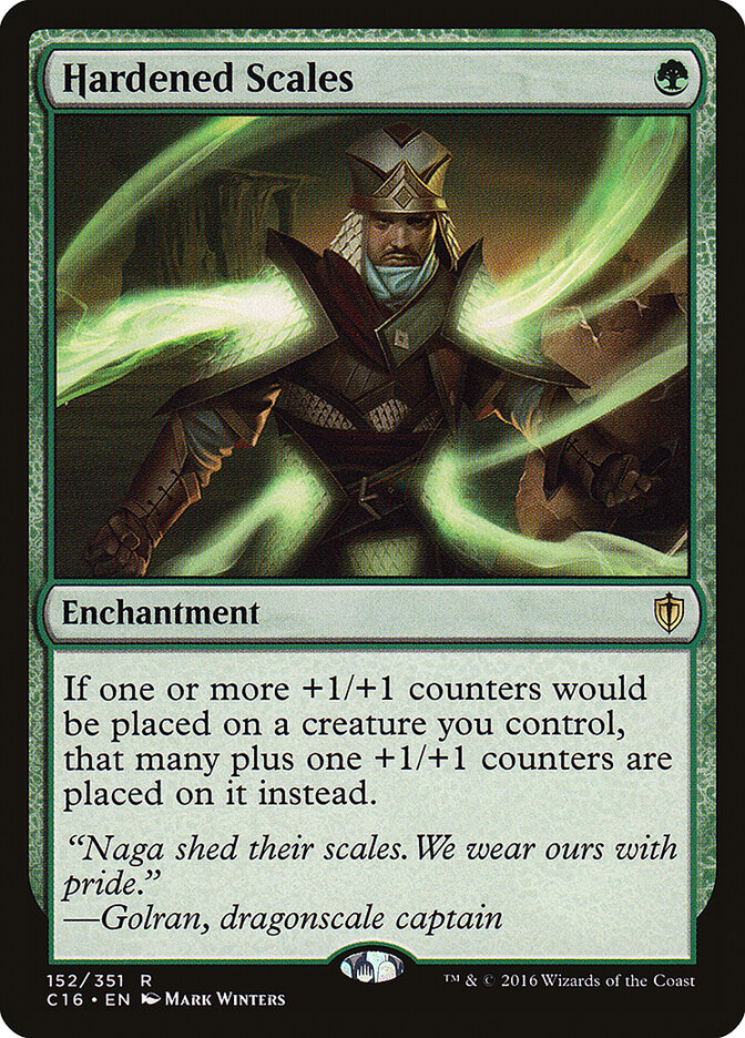 Escamas Endurecidas / Hardened Scales - Magic: The Gathering - MoxLand