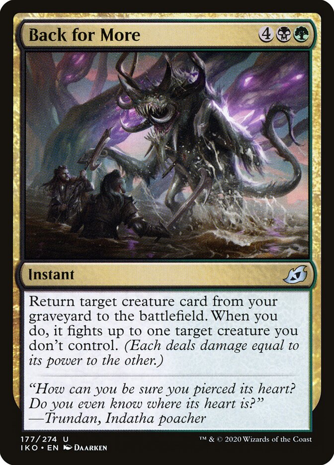 Retrucar / Back for More - Magic: The Gathering - MoxLand