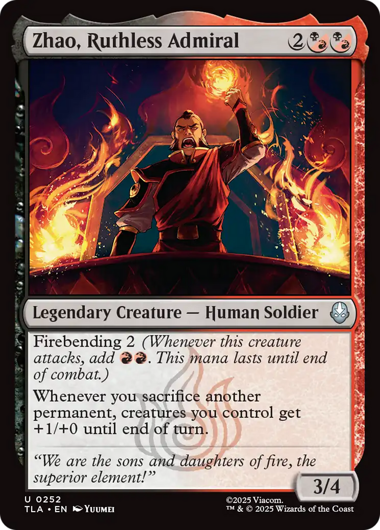 Zhao, Almirante Impiedoso / Zhao, Ruthless Admiral - Magic: The Gathering - MoxLand