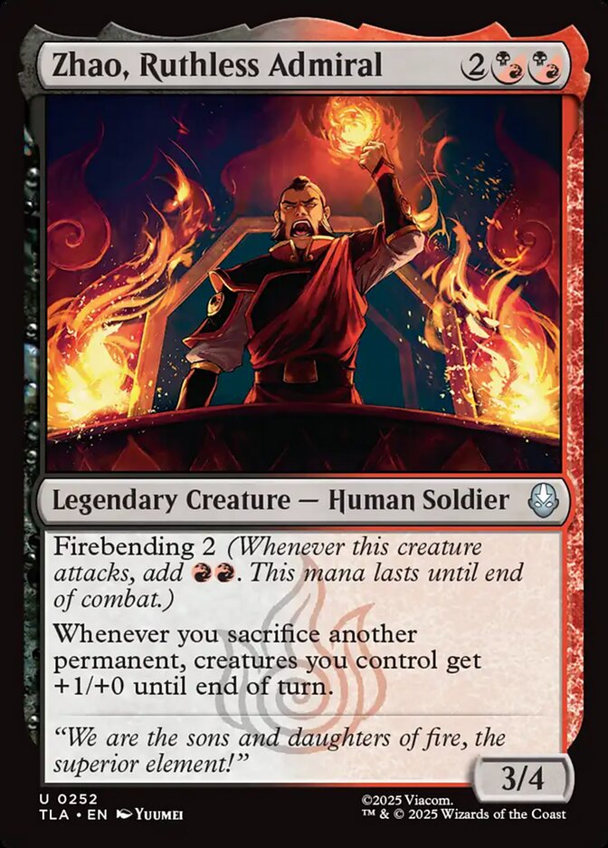 Zhao, Almirante Impiedoso / Zhao, Ruthless Admiral - Magic: The Gathering - MoxLand