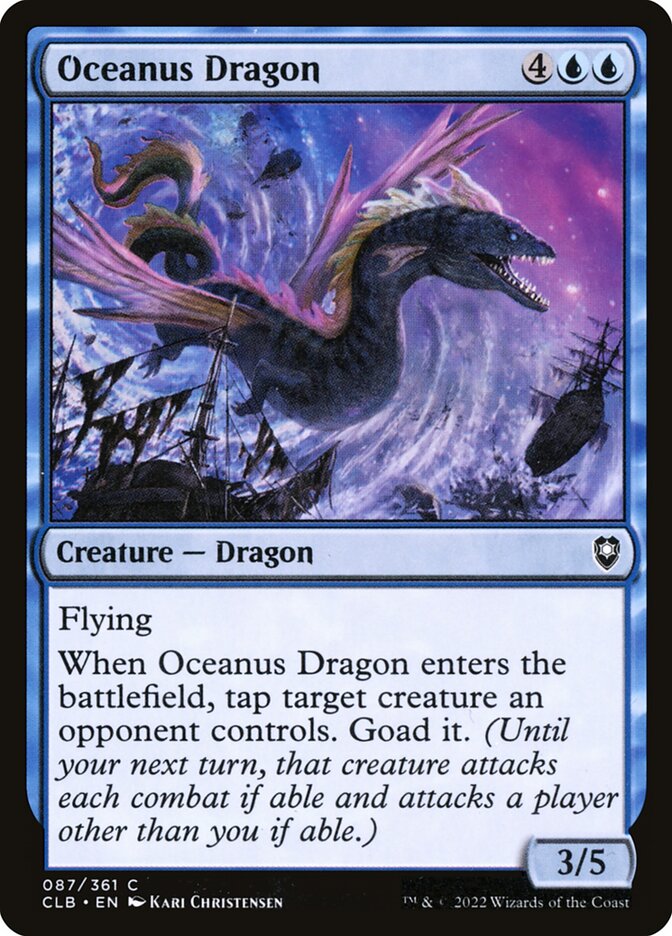 Dragão de Oceanus / Oceanus Dragon - Magic: The Gathering - MoxLand