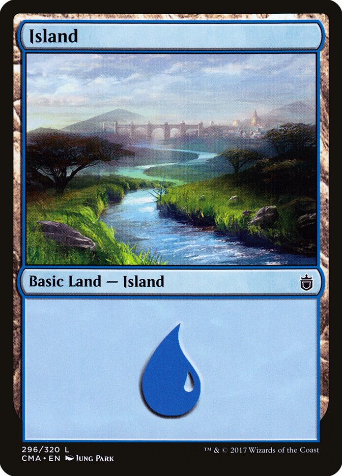 Ilha / Island - Magic: The Gathering - MoxLand