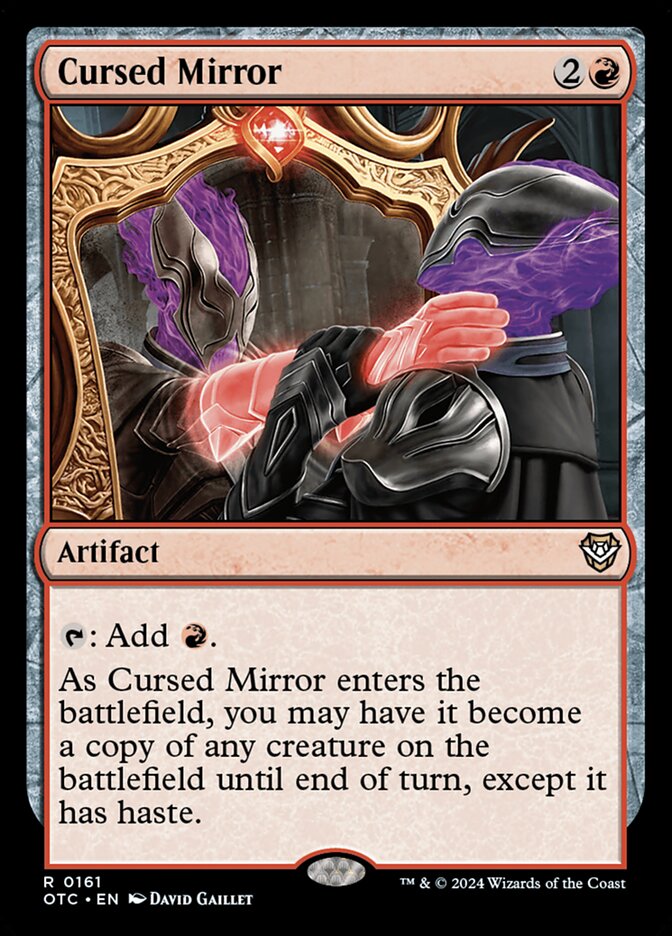Espelho Amaldiçoado / Cursed Mirror - Magic: The Gathering - MoxLand