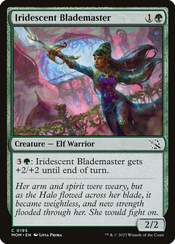 Espadachim-mestre Iridescente / Iridescent Blademaster - Magic: The Gathering - MoxLand