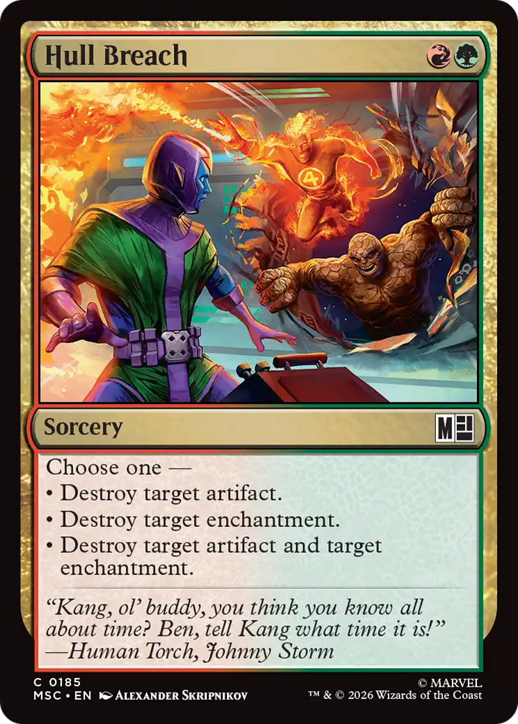Brecha na Quilha / Hull Breach - Magic: The Gathering - MoxLand