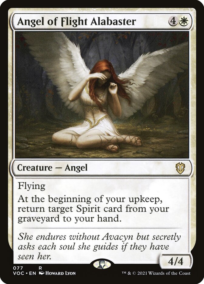 Anjo do Bando Alabastro / Angel of Flight Alabaster - Magic: The Gathering - MoxLand