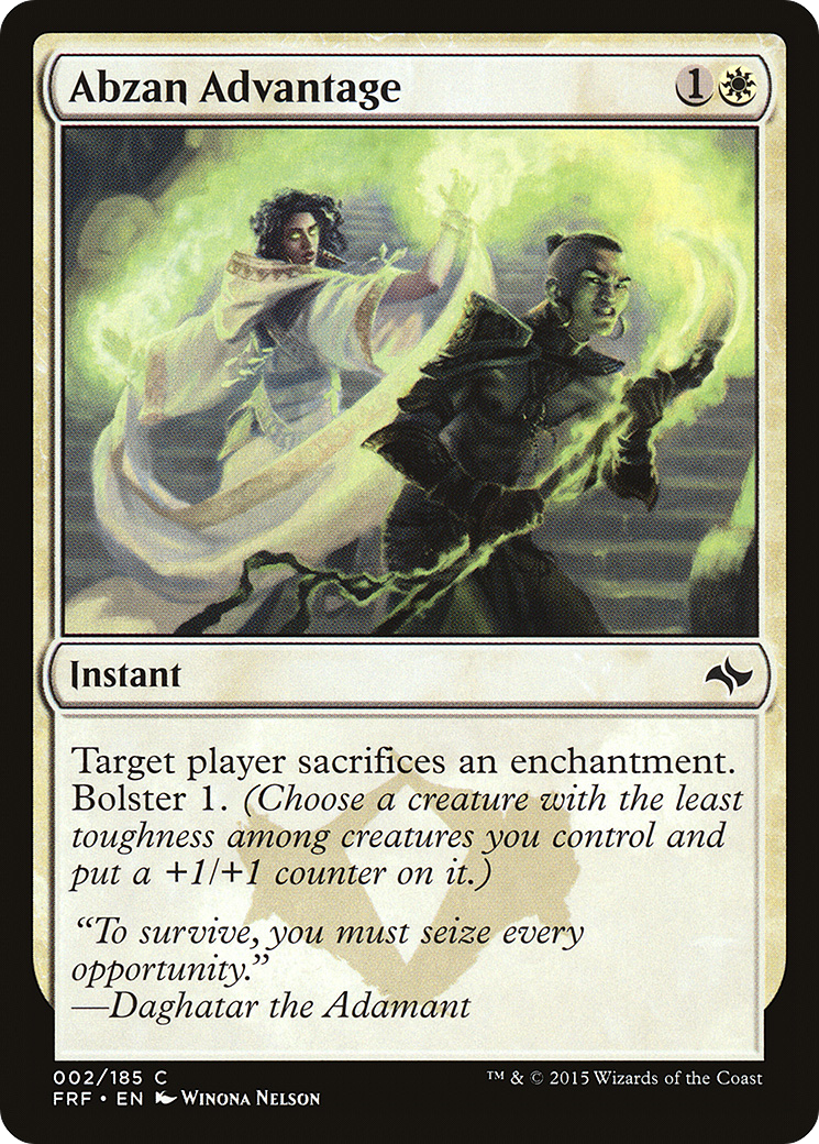 Vantagem Abzan / Abzan Advantage