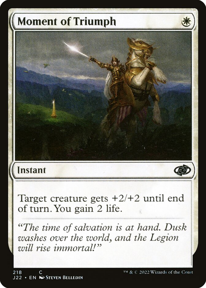 Momento do Triunfo / Moment of Triumph - Magic: The Gathering - MoxLand