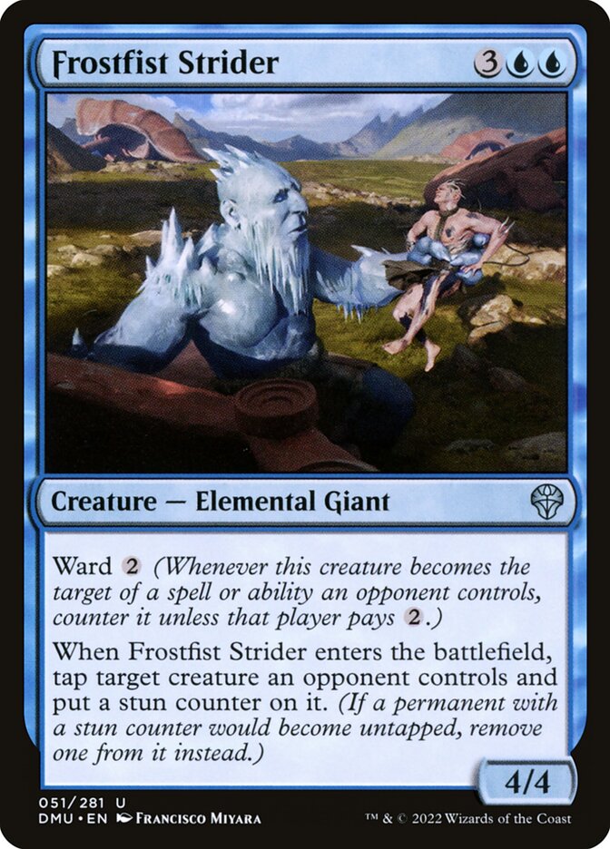 Andarilho do Punho Gélido / Frostfist Strider - Magic: The Gathering - MoxLand