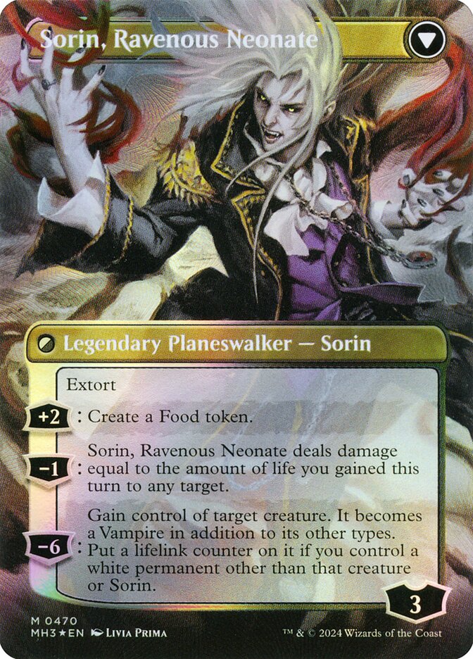 Sorin da Casa Markov / Sorin of House Markov - Magic: The Gathering - MoxLand