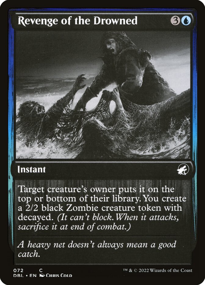 Vingança dos Afogados / Revenge of the Drowned - Magic: The Gathering - MoxLand
