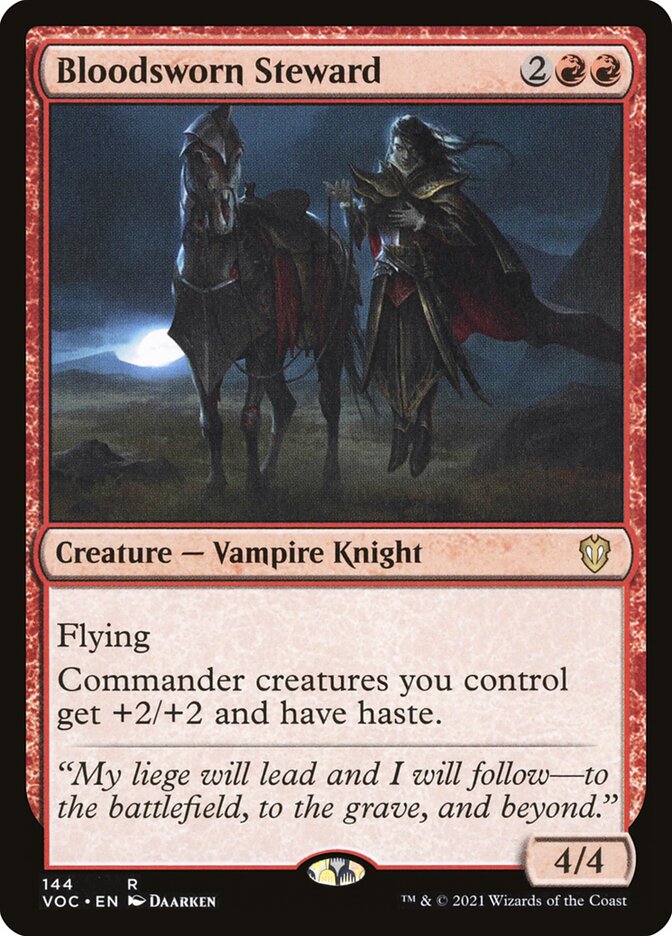 Intendente Venijurada / Bloodsworn Steward - Magic: The Gathering - MoxLand