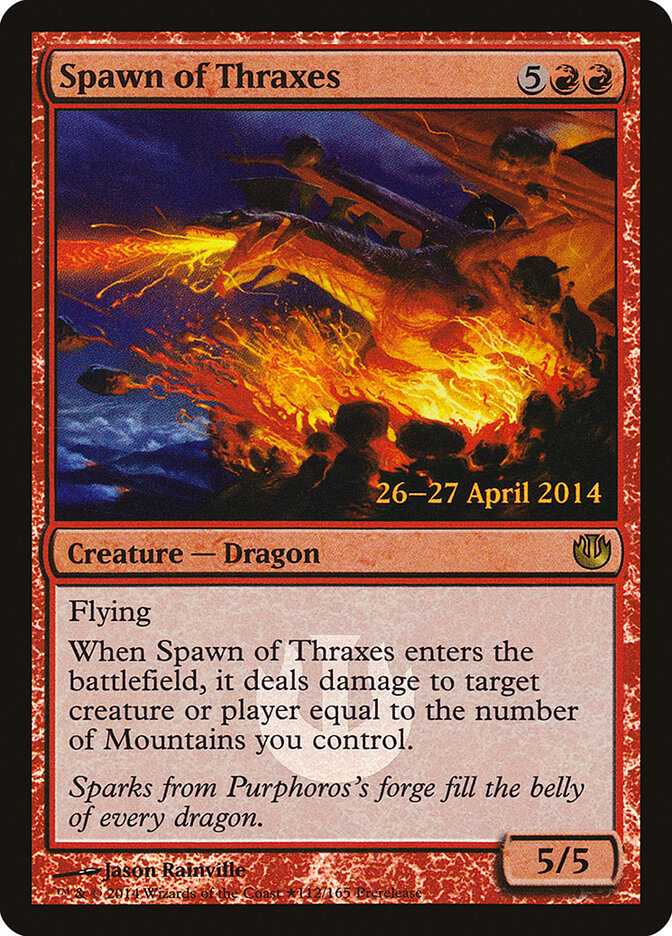 Prole de Traxes / Spawn of Thraxes - Magic: The Gathering - MoxLand