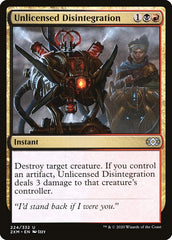 Desintegração Ilícita / Unlicensed Disintegration - Magic: The Gathering - MoxLand