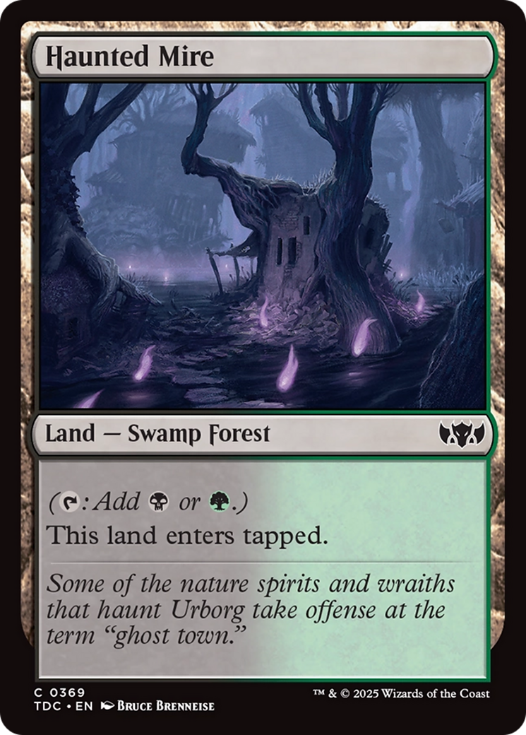 Lodaçal Assombrado / Haunted Mire - Magic: The Gathering - MoxLand