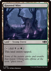 Lodaçal Assombrado / Haunted Mire - Magic: The Gathering - MoxLand