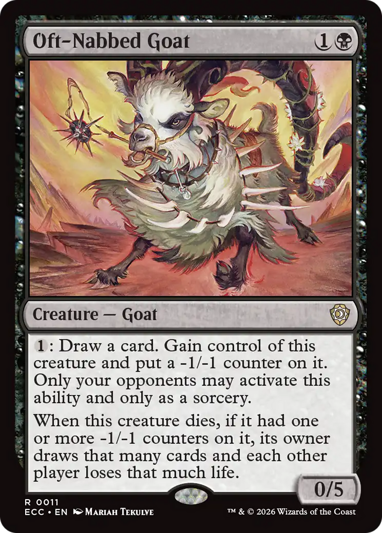 Oft-Nabbed Goat - Magic: The Gathering - MoxLand