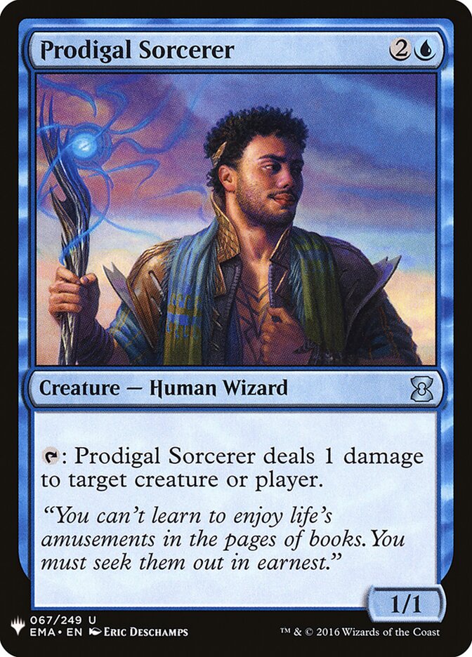 Feiticeiro Pródigo / Prodigal Sorcerer - Magic: The Gathering - MoxLand