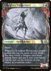 Belicista de Kolaghan / Kolaghan Warmonger - Magic: The Gathering - MoxLand