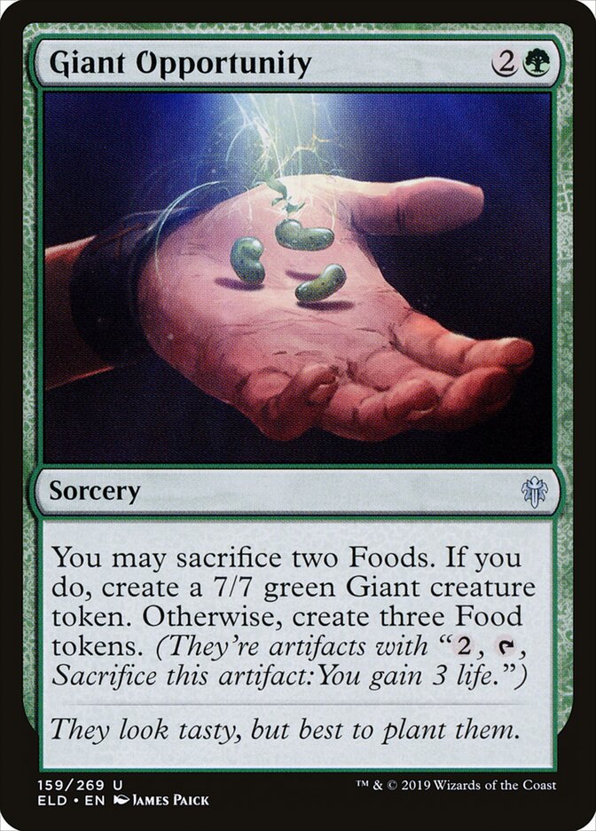 Oportunidade Gigante / Giant Opportunity - Magic: The Gathering - MoxLand