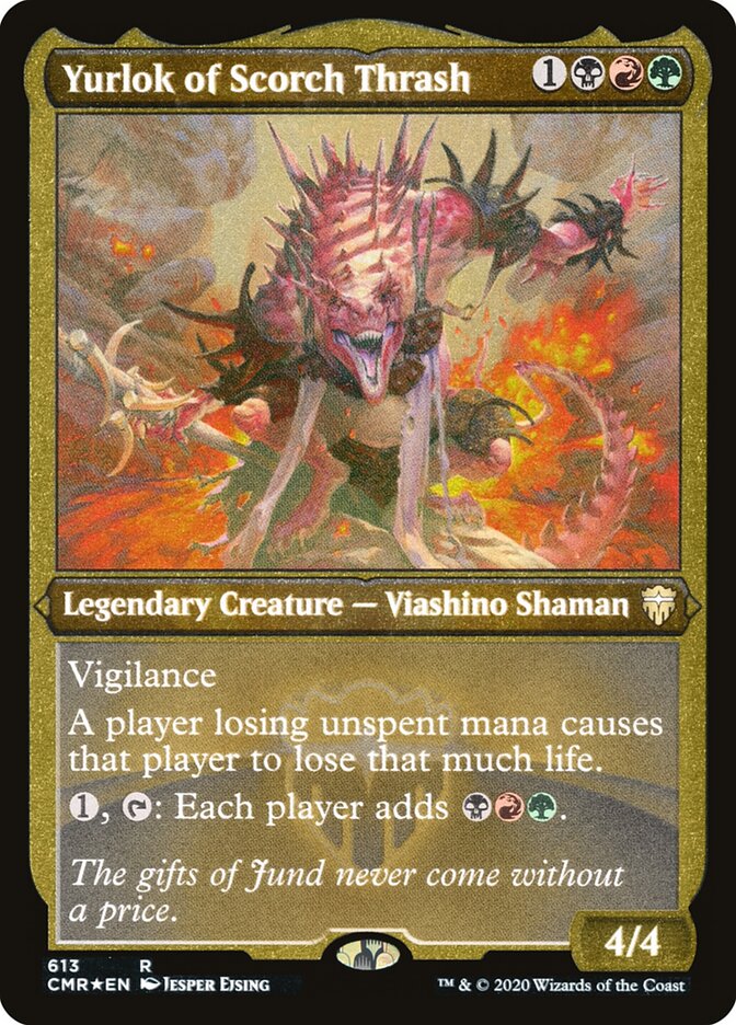 Yurlok do Golpe Calcinante / Yurlok of Scorch Thrash - Magic: The Gathering - MoxLand