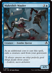 Esmagador Provisório / Makeshift Mauler - Magic: The Gathering - MoxLand