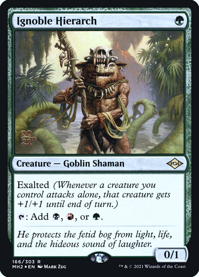 Hierarca Ignóbil / Ignoble Hierarch - Magic: The Gathering - MoxLand