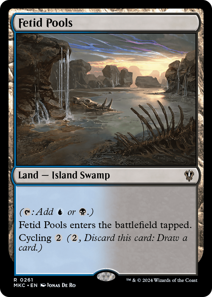 Lagoas Fétidas / Fetid Pools - Magic: The Gathering - MoxLand