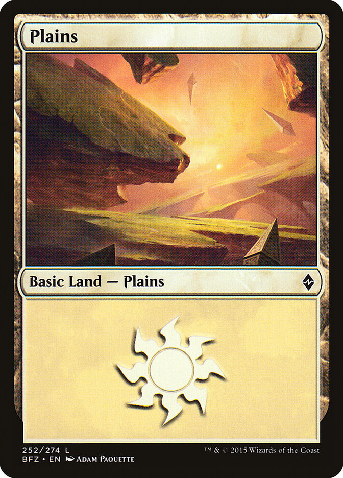 Planície / Plains - Magic: The Gathering - MoxLand