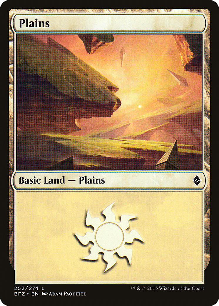 Planície / Plains - Magic: The Gathering - MoxLand
