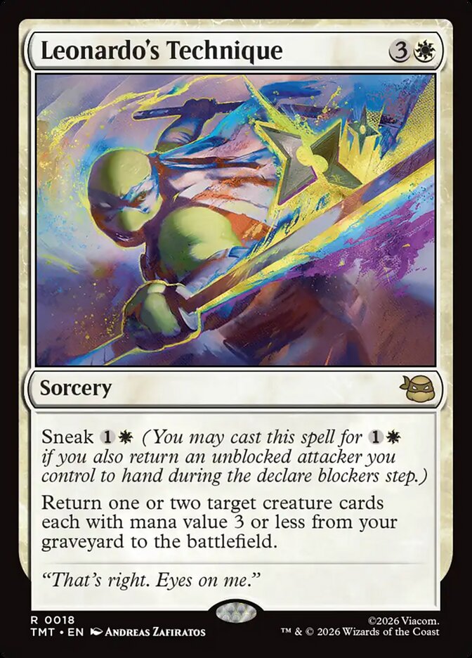 Leonardo's Technique - Magic: The Gathering - MoxLand
