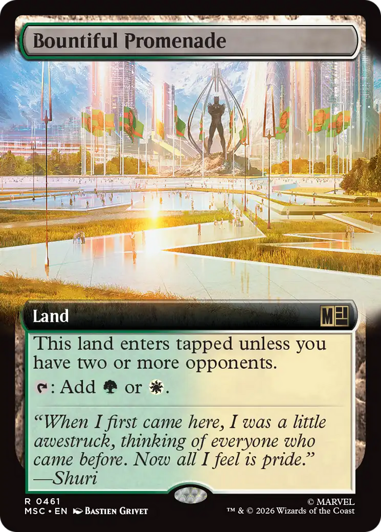 Alameda da Abundância / Bountiful Promenade - Magic: The Gathering - MoxLand