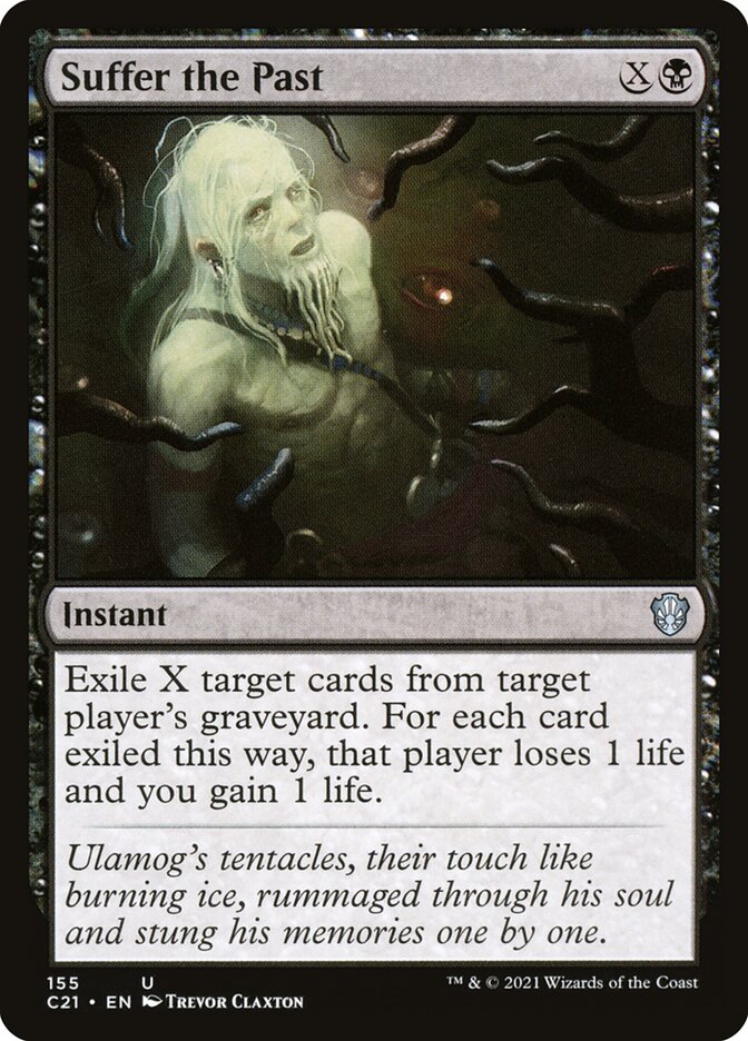 Sofrer o Passado / Suffer the Past - Magic: The Gathering - MoxLand