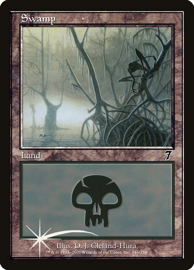 Pântano / Swamp - Magic: The Gathering - MoxLand
