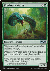 Vorme Predador / Predatory Wurm - Magic: The Gathering - MoxLand