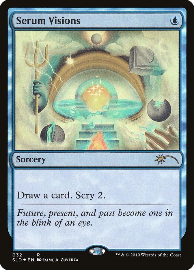 Visões do Soro / Serum Visions - Magic: The Gathering - MoxLand