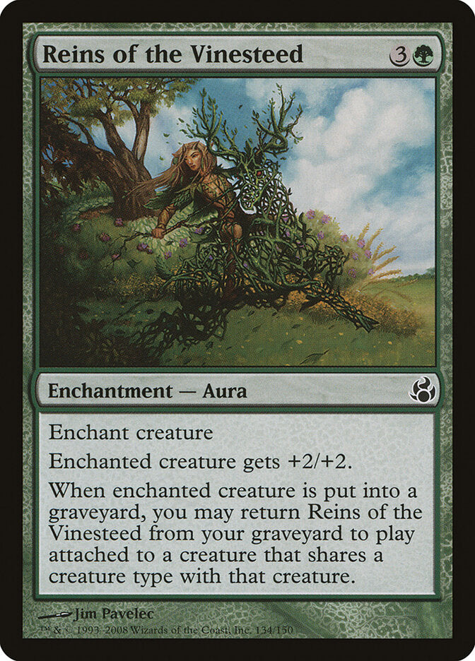 Rédeas da Hipoerva / Reins of the Vinesteed - Magic: The Gathering - MoxLand