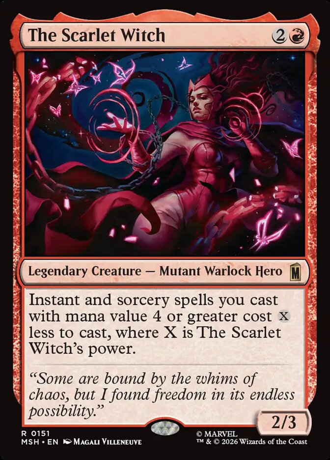 The Scarlet Witch - Magic: The Gathering - MoxLand